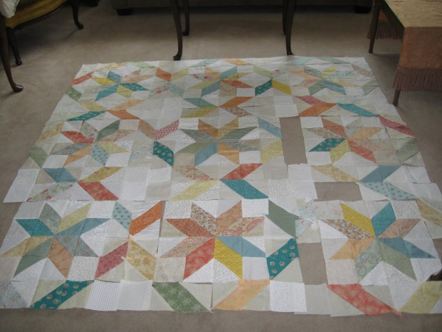 Scrappy version of Fresh from Simply Retro book by Camille Roskelley