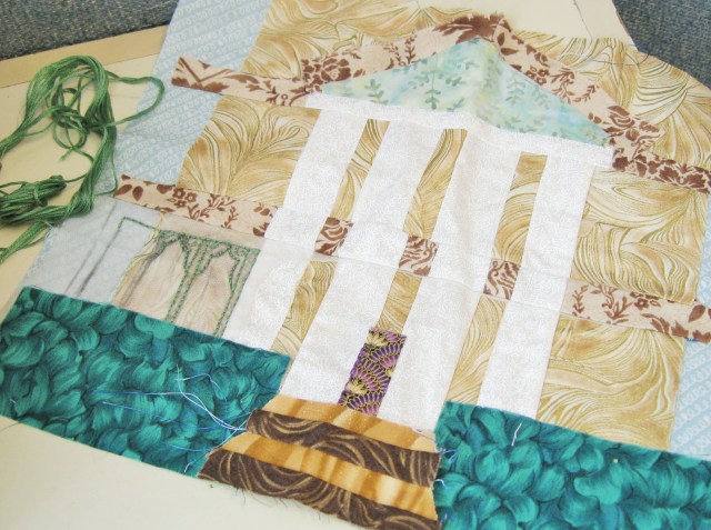 mansion quilt block